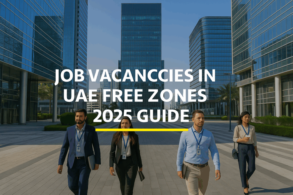 Explore Job Vacancies in UAE Free Zones 2025