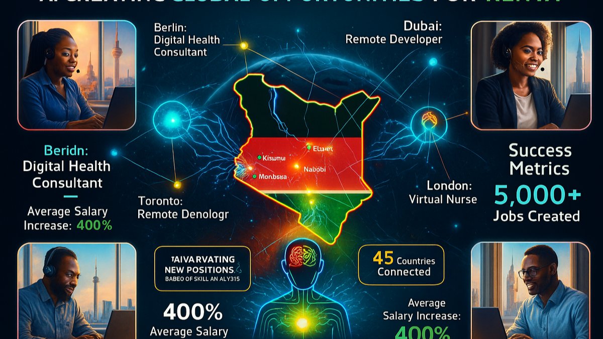AI Creates Global Jobs New Era for Kenyan Professionals