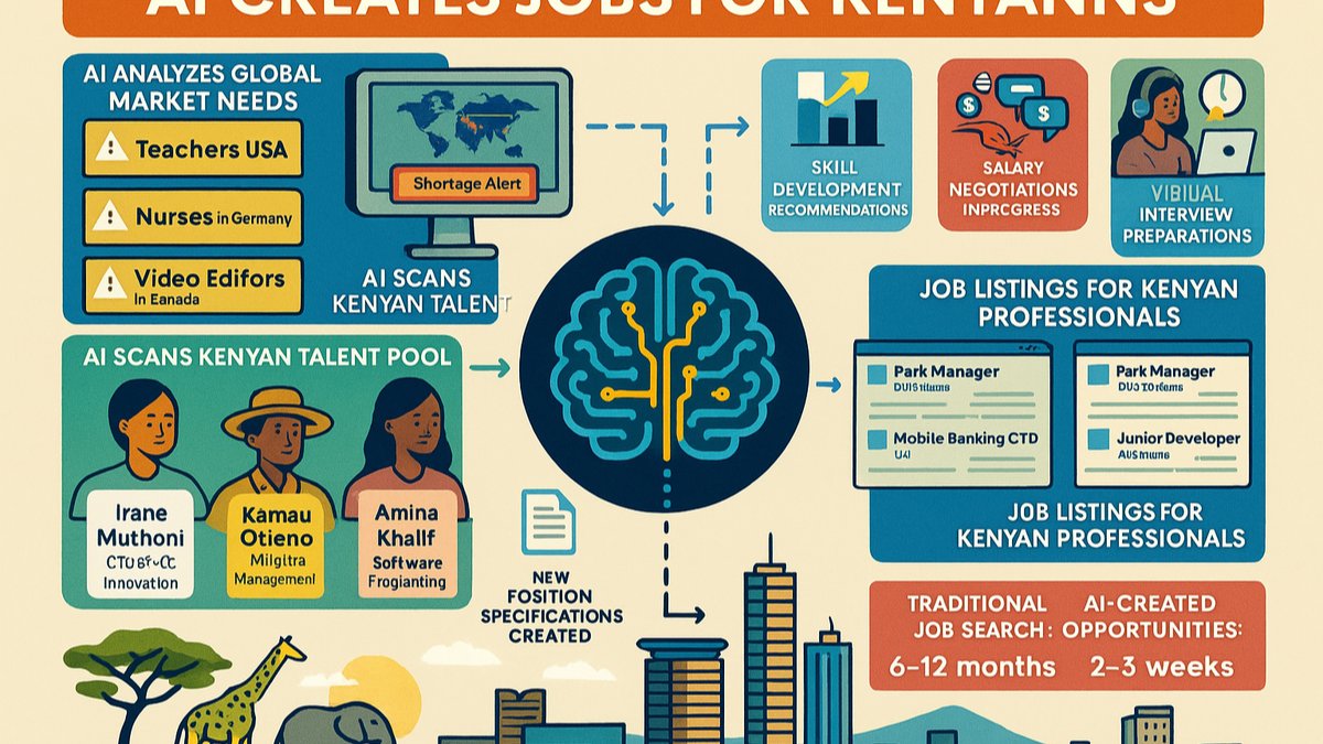 AI Creates Global Jobs New Era for Kenyan Professionals